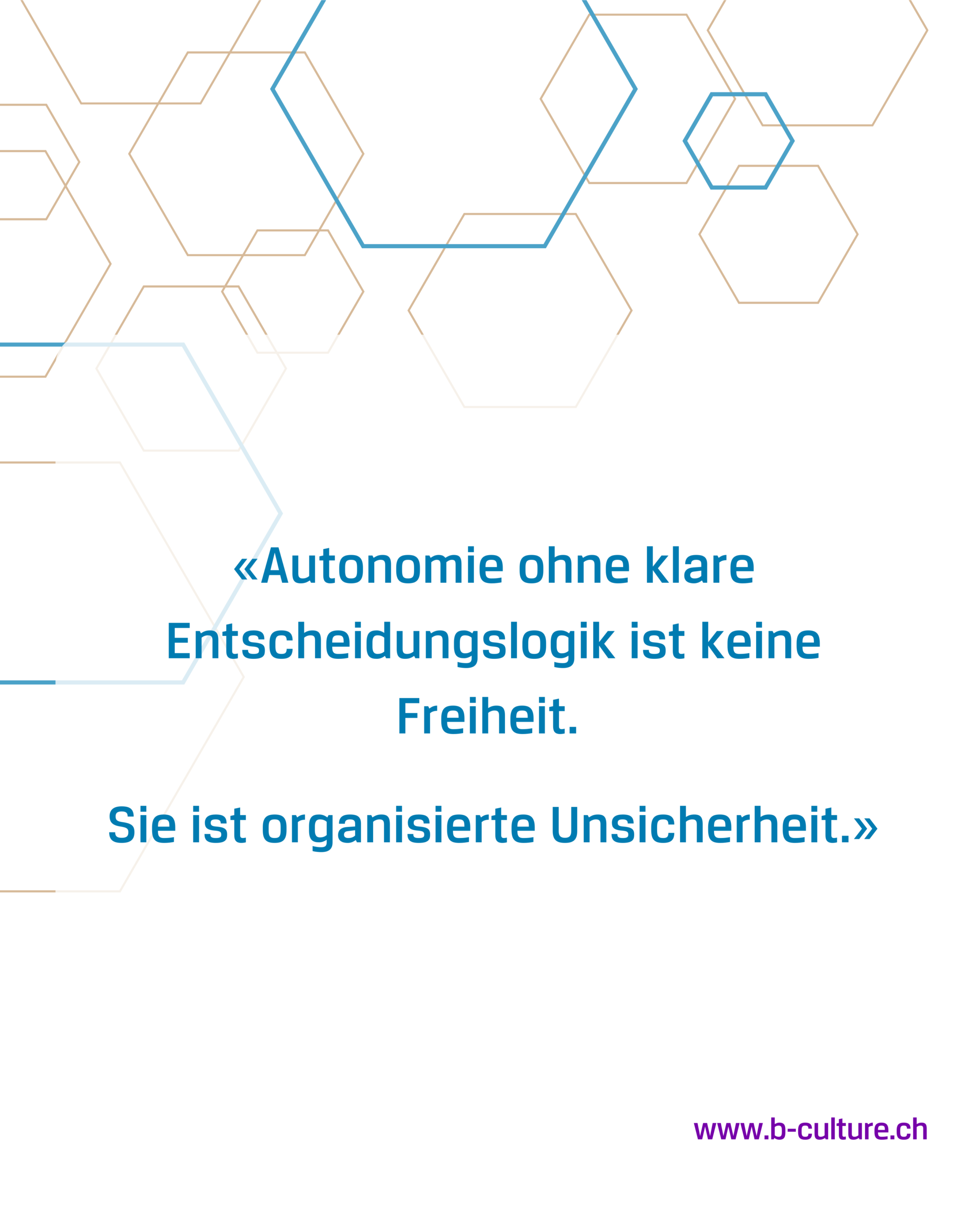 Selbstorganisation und warum sie ohne Struktur kippt.